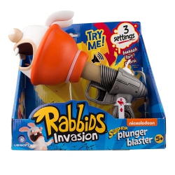 JUST4GAMES Mcfarlane Toys Rabbids Super Plunger Blaster