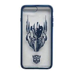 SWORDFISH TECH Transformers: [Official License] Clear PC Snap-On Hard Shell Sketch Iphone 7 Plus Iphone 7 (2016) / Iphone 8 Plus (2017)