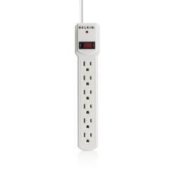 BELKIN 6-Outlet Surge Protector With 3 Ft. Power Cord