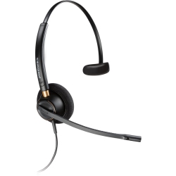 PLANTRONICS Over-The-Head Monaural Corded Headset 89433-01