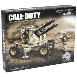 MEGA BRANDS Mega Bloks Call Of Duty Anti-Aircraft Vehicle 192PCs