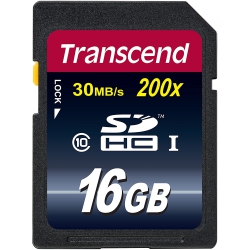 TRANSCEND INFORMATIO N 16GB Sdhc Class10 Uhs-I