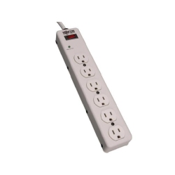 TRIPP LITE Protect It 6-Outlet Surge Protector (Tlm606)