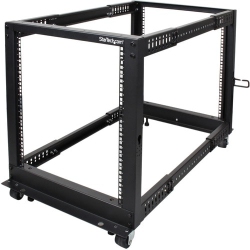 STARTECH 12U Adjustable Depth Open Frame 4 Post Server Rack (4Postrack12U)