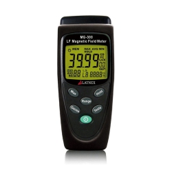LATNEX Mg-300: Lf Magnetic Field Gauss Meter, Measures Emf Radiation From High-Power Transmission Lines, Appliances, Electrical Wires