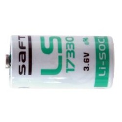 SAFT Ls17330 (Er17730) 3.6 Volt 2/3 A Lithium Battery (2100 Mah)