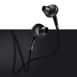 USAMS Ep-14 In-Ear Hifi Braided Earphone In Black