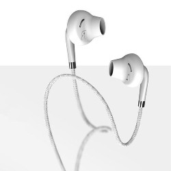 USAMS Ep-14 In-Ear Hifi Braided Earphone In White