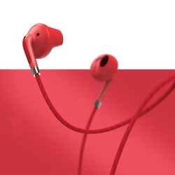 USAMS Ep-14 In-Ear Hifi Braided Earphone In Red