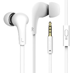 USAMS Us-Sj076 In-Ear Line Control Earphone Leo Series In White