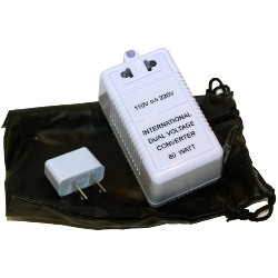POWER PORTABLE International Dual Voltage Converter 110 - 220 Volt