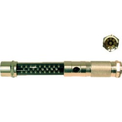 POWER PORTABLE 35 Led Ultra Bright Emergency Flashlight (Silver)