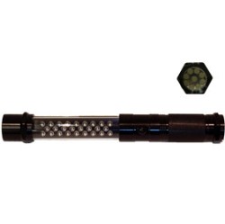 POWER PORTABLE 35 Led Ultra Bright Emergency Flashlight (Black)
