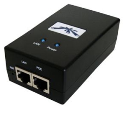 UBIQUITI Na Networks Power Over Ethernet Adapters, 24V Dc 1.0A (Poe-24 24W-Us) Poe-24-24W