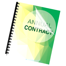 FELLOWES Crystals Clear Pvc Covers (52089)