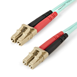 STARTECH 7Ft Om4 Duplex Multimode Fiber Optic Cable - Aqua - (450Fblclc2)
