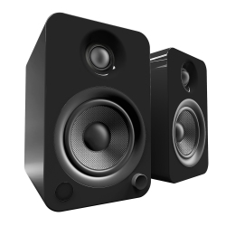 KANTO Yu4 Powered Speakers With Bluetooth® And Phono Preamp, Gloss In Black