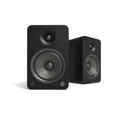 KANTO Yu6 Powered Speakers With Bluetooth® And Phono Preamp, Matte In Black