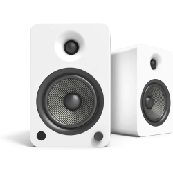 KANTO Yu6 Powered Speakers With Bluetooth® And Phono Preamp, Matte In White