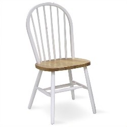 INTERNATIONAL Casual/kitchen Chair - Set Of 1 - In White