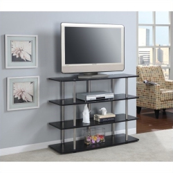 CONVENIENCE CONCEPTS Designs2Go Xl Highboy Tv Stand In In Black