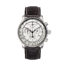 ZEPPELIN 100 Years Of Series - Chronograph - Alarm 7680-1 - Mens Watch In Multicolor