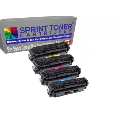 SPRINT TONER Compatible HP 128A, Ce320A, Combo Toner Cartridge Set, HP Ce320A, Ce321A, Ce322A, Ce323A B