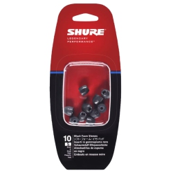 SHURE Foam Sleeves (Small) In Black