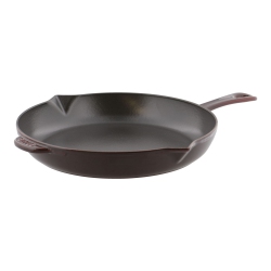 STAUB Cast Iron Skillet 10" - Grenadine