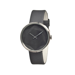 GIORGIO FEDON 1919 Fdab003 Leather Men's Watch - Carbon In Multicolor