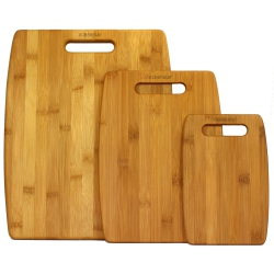 OCEANSTAR Cb1156 3-Piece Set Bamboo Cutting Board Set