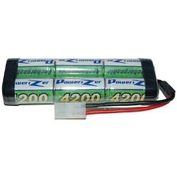 POWER PORTABLE 7.2 Volt Nimh Battery Pack (4200 Mah) With Tamiya Connector
