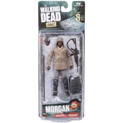 THE WALKING DEAD 5 Inch Action Figure Tv Series 8 - Morgan Jones (Shelf Wear Packaging)