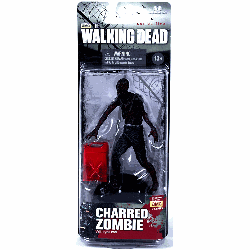 THE WALKING DEAD 5 Inch Action Figure Tv Series 5 - Charred Walker