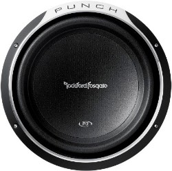 ROCKFORD FOSGATE P3Sd2-12 Punch 12" P3S Shallow 2-Ohm Dvc Subwoofer
