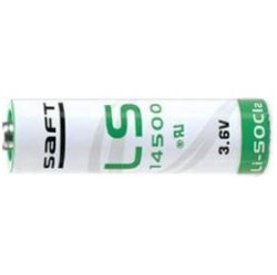SAFT Ls14500 Aa 3.6 Volt Lithium Battery (2600 Mah)