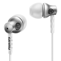 PHILIPS In-Ear/ear Bud Headphone (She8105Sl) - In Silver