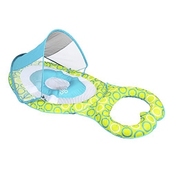 SWIMWAYS Mommy And Me Baby Spring Float With Canopy (111559) - Multi-Colour