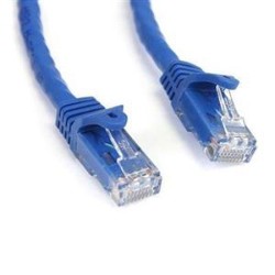 STARTECH N6Patch20Bl 20 Ft. Cat6 Patch Cable With Snagless Rj45 Connectors Long Ethernet Cable 20 Ft. Cat 6 Utp Cab In Blue