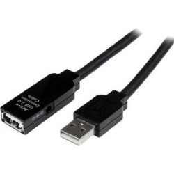 STARTECH Extend Distance Between A Computer And A USB 2.0 Device By 10 Meters USB 2.0 Active Extension Cable 10M USB Act