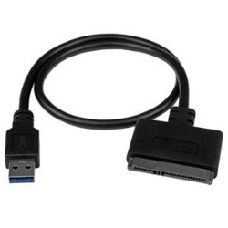 STARTECH Connect A 2.5Inch SATA SSD/hdd to Your Computer Using This USB 3.1 Gen 2 (10 GBps) Ultra-Portable Adapter Cable