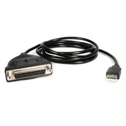 STARTECH Add A Db25 Parallel Port to Any PC Or Laptop With A Free USB Port USB to Parallel Adapter USB to Parallel Print