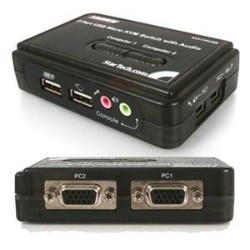 STARTECH Control 2 USB Enabled Computers With This Complete Kvm Kit Including Cables USB Kvm Switch 2 Port Kvm Switch Vg