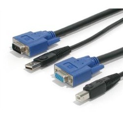 STARTECH Connect VGA And USB-Equipped Computers to A Kvm Switch Using A Single Cable-6Ftkvm Cable-USB Kvm Cable-Kvm Swit