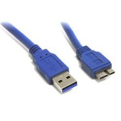 STARTECH 3Ft Superspeed USB 3.0 A to Micro B M/m Stp Pvc Cable USB3Saub3