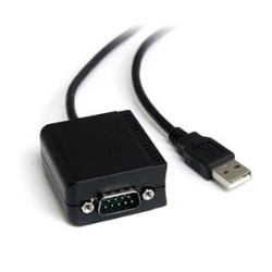 STARTECH Add An Rs232 Serial Port With Com Retention to Your Laptop Or Desktop Computer Through USB to Serial USB To