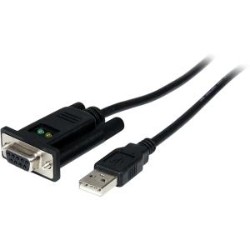 STARTECH Add A Null Modem Rs232 Serial Port to Your Laptop Or Desktop Computer Through USB to Serial USB to Rs232 Us