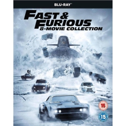 UNIVERSAL PICTURES The Fast And The Furious 8 Movie Collection (Blu-Ray)