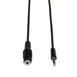 TRIPP LITE 3.5MM Mini Stereo Audio Extension Cable for Speakers And Headphones (M/f), 10-Ft.(P311-010)