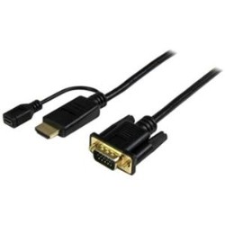 STARTECH Eliminate Excess Cable Clutter And Adapters By Connecting Your HDMI Source Directly to A VGA Monitor/projector